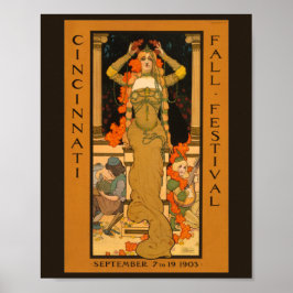 Cincinnati Herfst Festival 1903 Poster