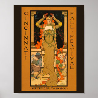 Cincinnati Herfst Festival 1903 Poster