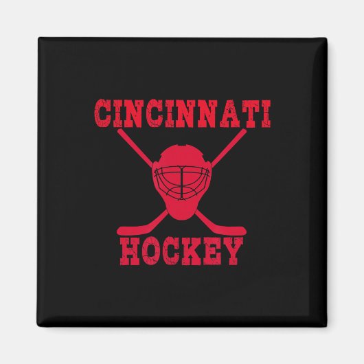 Cincinnati Hockey Magneet (Voorkant)