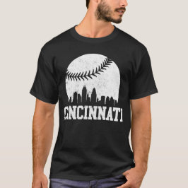 Cincinnati  honkbal Distress Gameday T-shirt