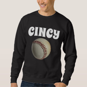 Cincinnati honkbal T-shirts heren sweatshirt