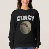 Cincinnati honkbal T-shirts sweatshirt (Voorkant)