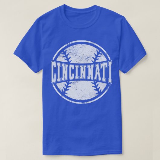 Cincinnati Honkbal Team Gift T-shirt (Design voorkant)