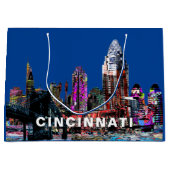 Cincinnati in graffiti groot cadeauzakje (Voorkant)