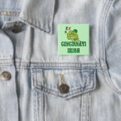 Cincinnati Irish Vierkante Button 5,1 Cm (In situ)