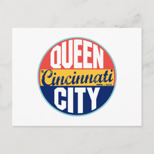 Cincinnati Label Briefkaart