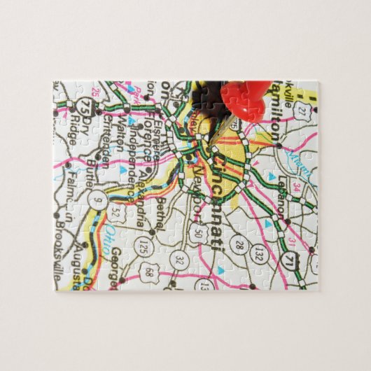 Cincinnati Legpuzzel (Horizontaal)