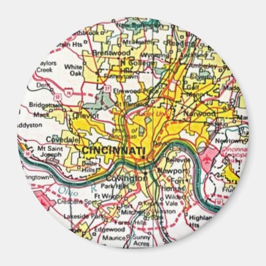 Cincinnati Magneet (Voorkant)