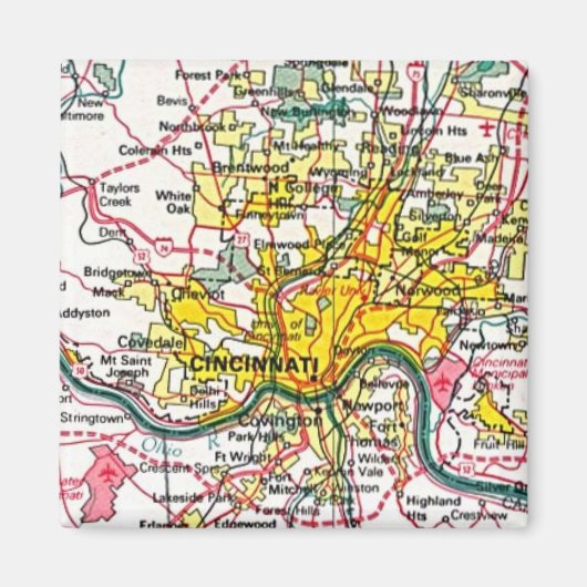 Cincinnati Magneet (Voorkant)