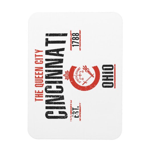 Cincinnati Magneet (Verticaal)