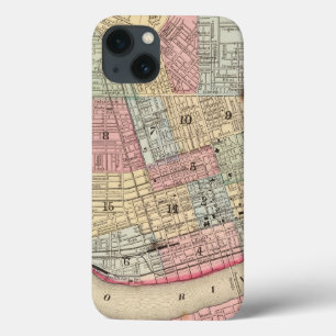 Cincinnati Map door Mitchell iPhone 13 Hoesje