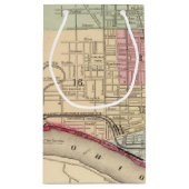 Cincinnati Map door Mitchell Klein Cadeauzakje (Achterkant)
