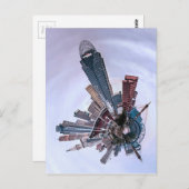 Cincinnati met een Centraal. Briefkaart (Voorkant / Achterkant)