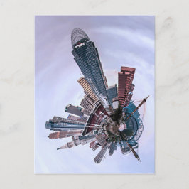 Cincinnati met een Centraal. Briefkaart