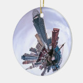 Cincinnati met een Centraal. Keramisch Ornament (Links)