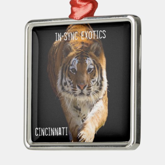 Cincinnati - metalen ornament (Links)