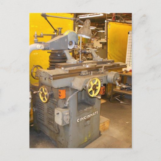 Cincinnati Milling Machine Company Briefkaart (Voorkant)