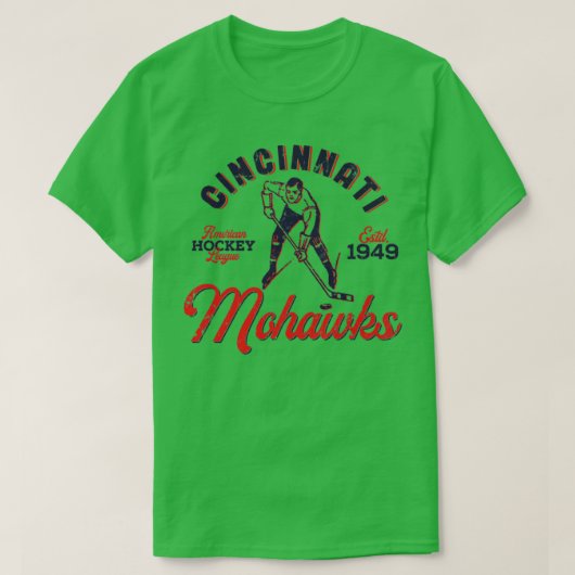 Cincinnati Mohawks1 T-shirt (Design voorkant)