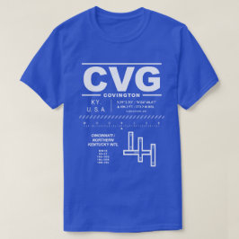 Cincinnati Nor. Kentucky Int'l Airport CVG T-shirt