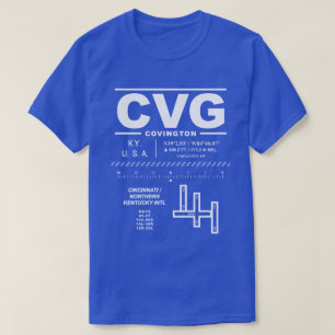 Cincinnati Nor. Kentucky Int'l Airport CVG T-shirt