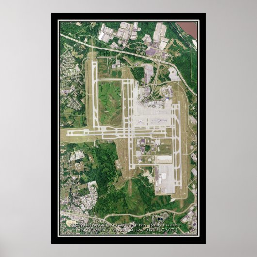 Cincinnati/Northern Kentucky Intl Airport Poster (Voorkant)