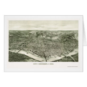 Cincinnati, OH Panoramic Map - 1900