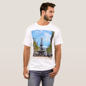 Cincinnati OH - Tyler-Davidson fontein c1906 T-shirt (Voorkant volledig)