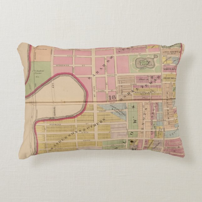 Cincinnati, Ohio 2 Decoratief Kussen (Voorkant)