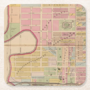 Cincinnati, Ohio 2 Kartonnen Onderzetters