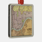 Cincinnati, Ohio 2 Metalen Ornament (Rechts)