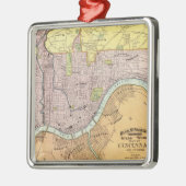Cincinnati, Ohio 2 Metalen Ornament (Links)
