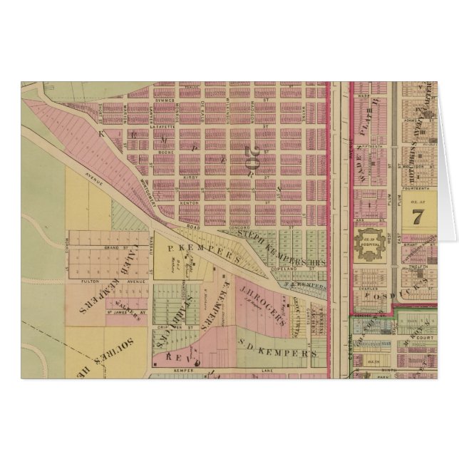 Cincinnati, Ohio 4 (Voorkant Horizontaal)