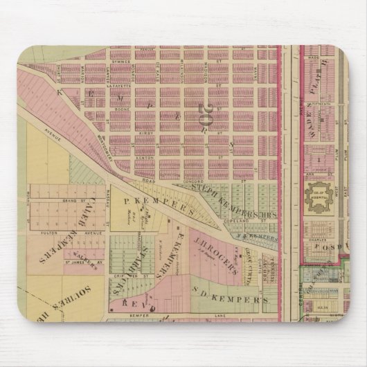 Cincinnati, Ohio 4 Muismat (Voorkant)