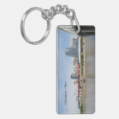 Cincinnati, Ohio acryl sleutelhanger (Voorkant Links)
