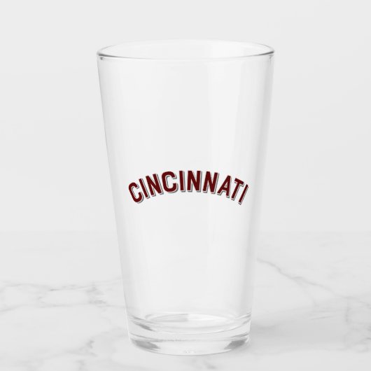 Cincinnati, Ohio Arch Glas (Voorkant)
