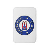 Cincinnati Ohio Badmat (Voorkant Verticaal)