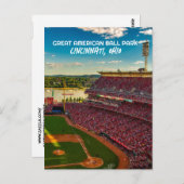 CINCINNATI OHIO BALL PARK STADION BRIEFKAARTEN (Voorkant / Achterkant)