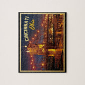 Cincinnati Ohio Bridge Legpuzzel (Verticaal)