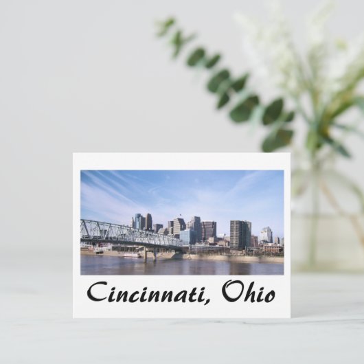 Cincinnati Ohio Briefkaart (Staand voorkant)