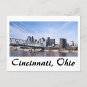Cincinnati Ohio Briefkaart (Voorkant)