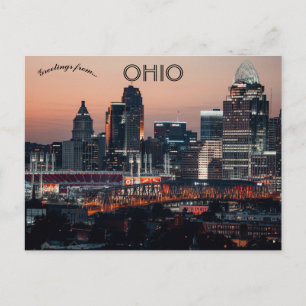 Cincinnati Ohio Briefkaart