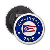 Cincinnati Ohio Button Flesopener (Voorkant)