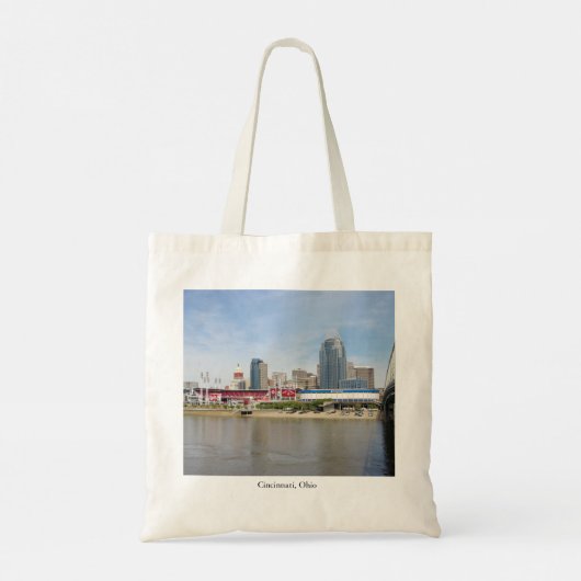 Cincinnati, Ohio canvas tas (Achterkant)