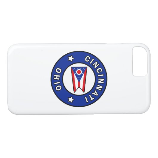 Cincinnati Ohio Case-Mate iPhone Case (Achterkant (Horizontaal))