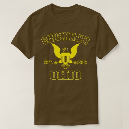 Cincinnati Ohio Cincinnati OH T-shirt (Design voorkant)