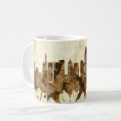 Cincinnati Ohio Cityscape Koffiemok (Voorkant links)