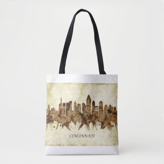 Cincinnati Ohio Cityscape Tote Bag (Voorkant)