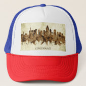 Cincinnati Ohio Cityscape Trucker Pet (Voorkant)