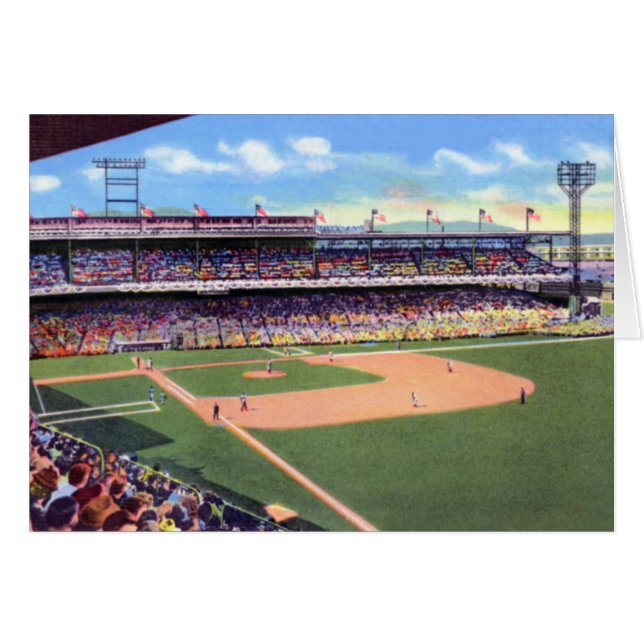 Cincinnati Ohio Crosley Field (Voorkant Horizontaal)