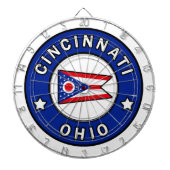Cincinnati Ohio Dartbord (Voorkant)
